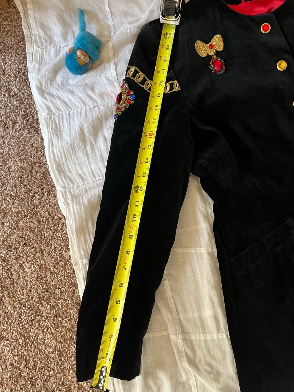 Escada Velvet Vintage Jacket - Picture 11 of 11